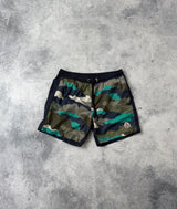 Moncler camo print swim shorts