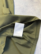 Moncler khaki box logo tee