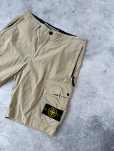 Stone island SS21 beige cargo shorts