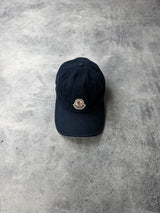 Moncler navy blue cotton Berretto baseball cap