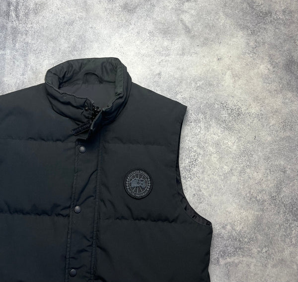 Canada goose black Garson black label gilet