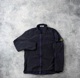 Stone island AW18 navy nylon overshirt