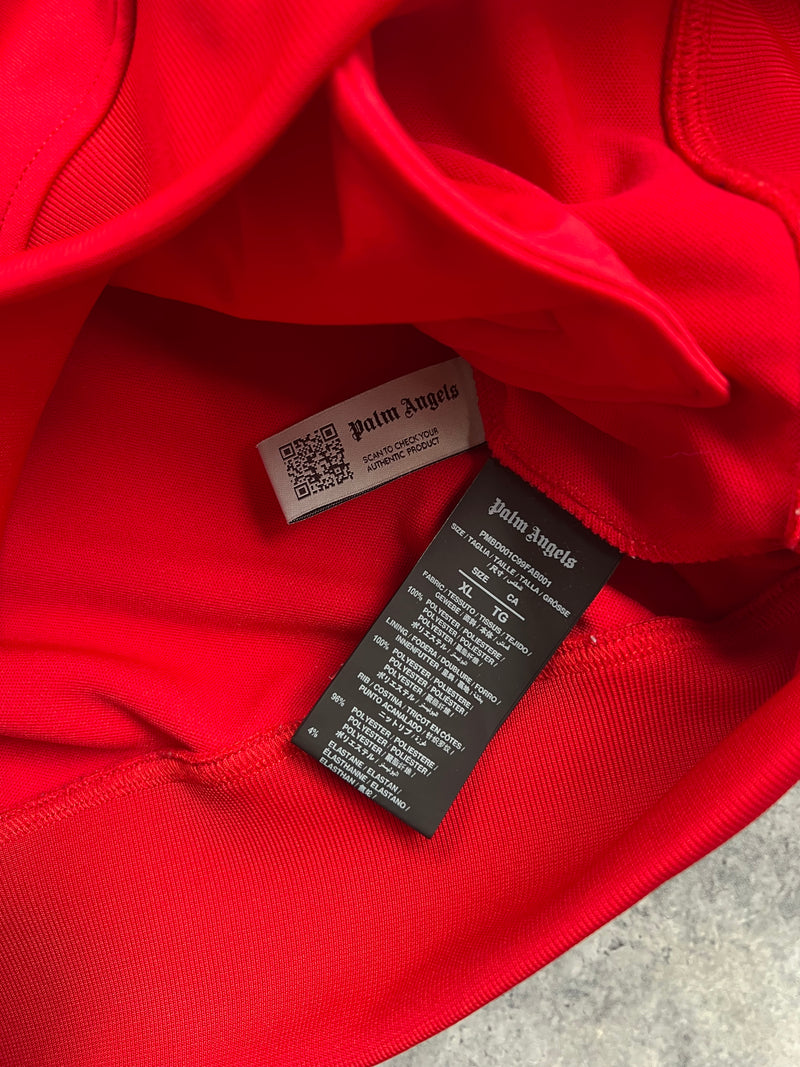 Palm angels red track jacket