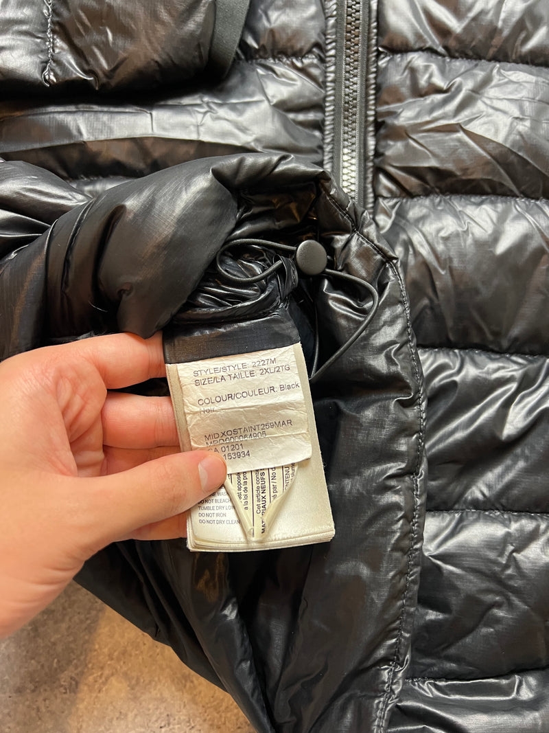 Canada goose black Crofton hooded jacket