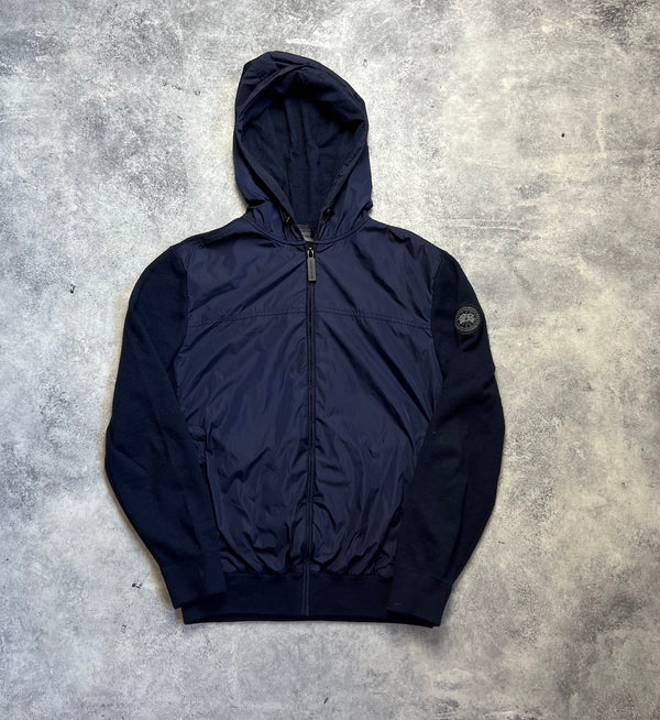 Canada goose black label navy Windbridge hoodie