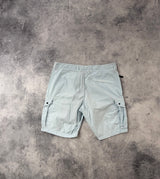 Stone island SS21 light blue cargo shorts