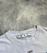 Off-white Mona Lisa white tee