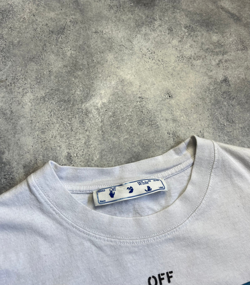 Off-white Mona Lisa white tee