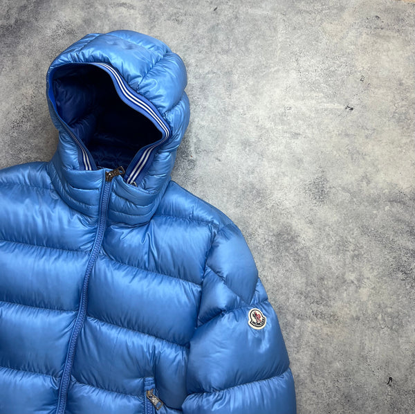 Moncler Jeanbart giubbotto light blue jacket