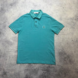 Stone island 2020 turquoise polo shirt