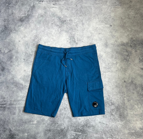 CP company blue cotton shorts