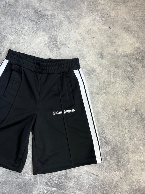 Palm angels black track shorts