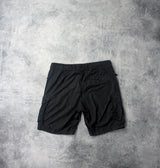 Stone island SS21 tela black cargo shorts