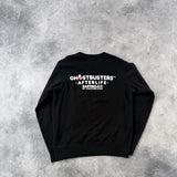 Bape x ghostbusters ape head crewneck black