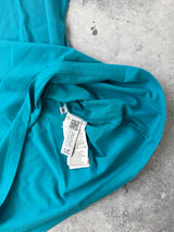 CP company blue block logo tee