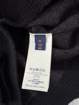 Louis Vuitton distressed monogram wool jumper