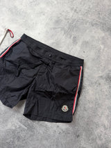 Moncler navy swim shorts