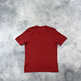 CP company red 3D logo graphic tee