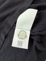 Moncler navy spellout tee