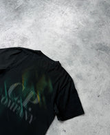 CP company black fade logo tee