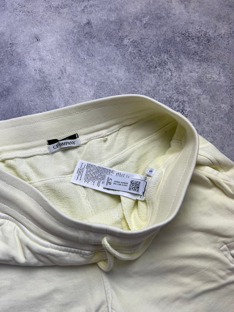 CP company yellow cotton shorts