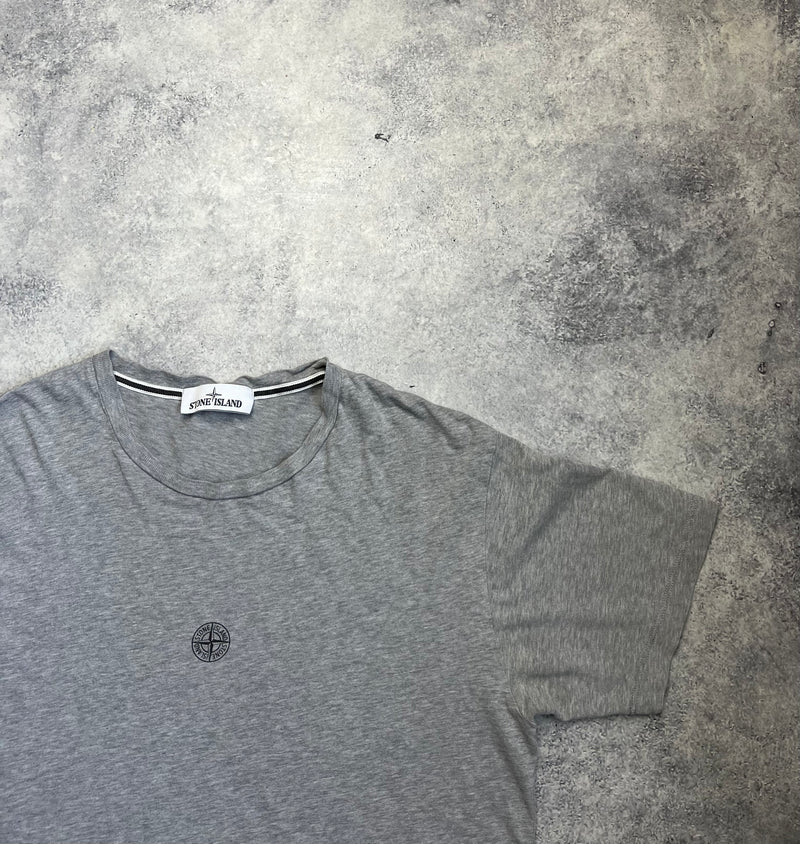 Stone island 2018 grey graphic tee