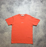 Stone island orange graphic tee