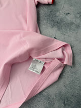 Prada baby pink polo shirt