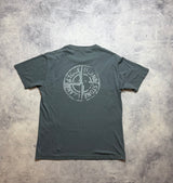 Stone island grey graphic tee