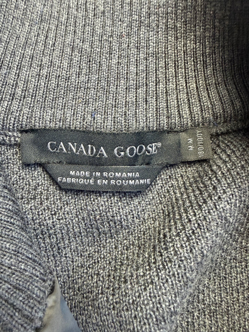 Canada goose iron grey Hybridge knit gilet