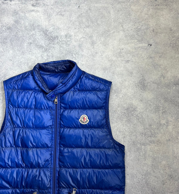 Moncler blue GUI gilet