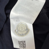 Moncler navy tri-logo tee