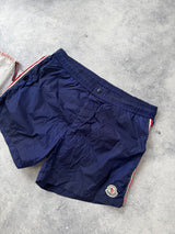Moncler navy blue swim shorts