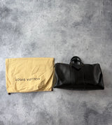 Louis Vuitton black Epi leather Keepall 45
