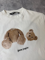 Palm angels white kill the bear tee
