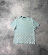 Louis Vuitton baby blue gradient tee