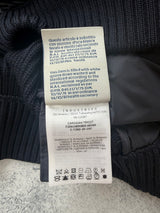 Moncler navy tricot cardigan