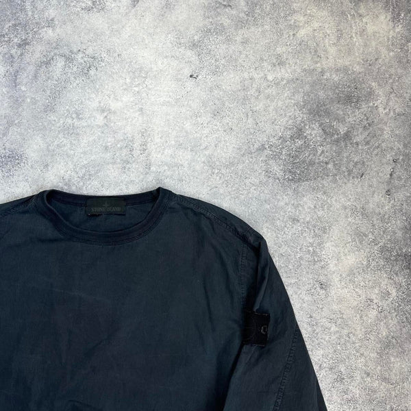 Stone island 2019 black ghost resin jumper