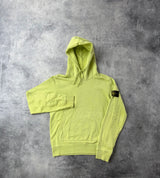 Stone island AW19 lime green hoodie
