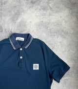 Stone island 2019 navy blue polo shirt