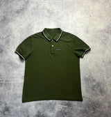 Prada khaki polo shirt