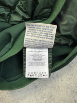 Moncler green tricot cardigan