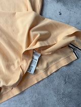 Stone island peach polo shirt