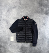 Moncler navy tricot cardigan