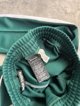Palm angels dark green track pants