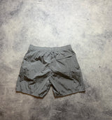 Stone island 2024 silver nylon metal swim shorts