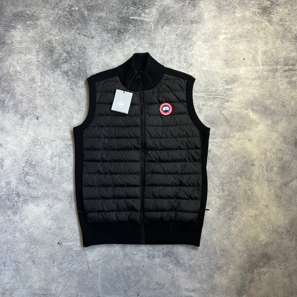 Canada goose black Hybridge knit vest