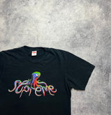 Supreme black tentacles graphic tee
