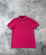 Prada hot pink polo shirt