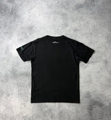 Stone island black graphic tee
